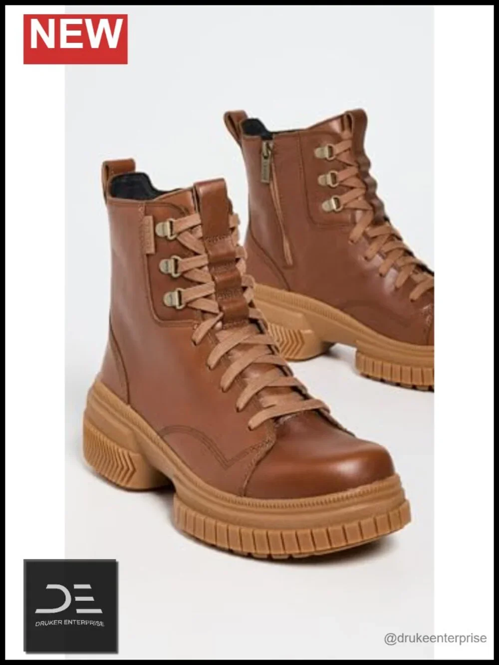 Sorel Ona Ave Lace Up Waterproof Leather Mid Calf Boot